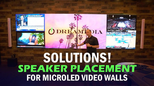 Exploring LED Wall Speaker Placement - Dreamedia AV